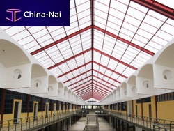 Polycarbonate roofing sheet translucentcorrugated