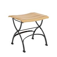 Traditional footrest FONTENAYteaksteelgarden