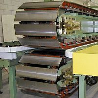 Profile production line coilcardboardsandwich panel