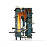 Hot water boiler DHX seriesbiomasscoalcirculating fluidized bed (CFB)