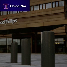 Security bollard HVILANgalvanised steelCOR-TEN® steel
