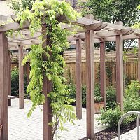 Self-supporting pergola woodenFSC certified