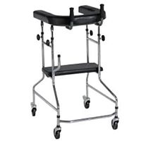 4-wheel mobility walker folding