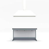 Laboratory extractor hood ceiling-mountedwall-mounted