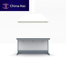 Laboratory extractor hood ceiling-mountedwall-mounted