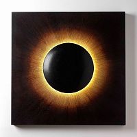 Contemporary wall light CORONA indooroakwenge