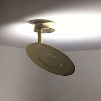 Contemporary ceiling light BUCHI ZEROroundaluminumLED