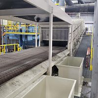 Belt conveyor MCC® - Magaldi Casting Coolerhorizontalinclinedwide