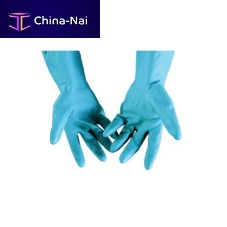 Work protection gloves 2050081industrialchemical protectionnitrile rubber