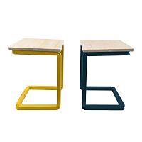 Contemporary stool FLEX steel basebrass basecommercial