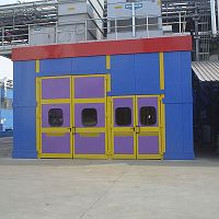 Acoustic booth for noisy environments