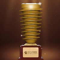 Cylindrical dental implant Xpeedtitaniuminternal