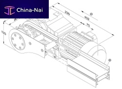 Food product conveyor system Direct drives CS 090 SL