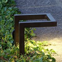 Garden bollard light ALTER EGOcontemporarystainless steelopal