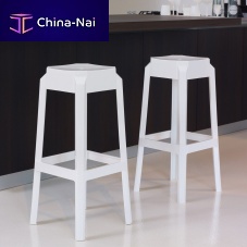 Contemporary bar stool FOX 75polycarbonatetechnopolymernylon
