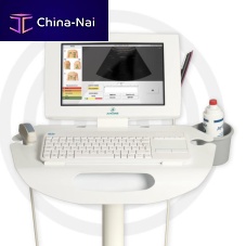 Portable, with trolley ultrasound system SENSUS LUNGfor lung ultrasound imagingB/Wtouchscreen