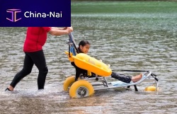 Passive wheelchair WaterWheels pediatricoutdoorbeach