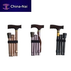 T-handle walking stick YK7450height-adjustablefolding