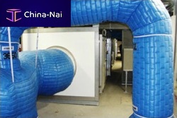 Flexible air duct AERTEX®textilefor heating