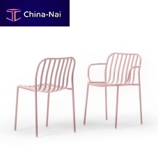 Contemporary chair METIS LINE 0190/0191CBindooroutdoorpainted metal