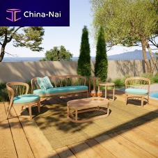 Contemporary lounge garden set Uditeakfabrichome