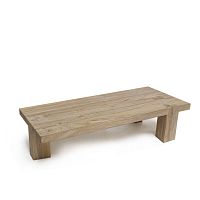 Contemporary coffee table DOVETAILteakrectangularhome