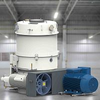 Straw pellet press