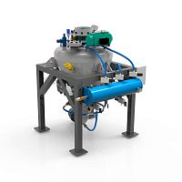 Pneumatic transport system continuous