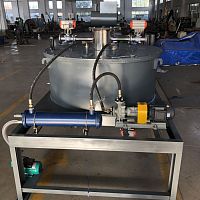Electromagnetic separator watersludgeprocess