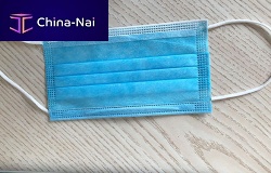 Polypropylene surgical mask adultbluedisposable