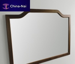 Wall-mounted bathroom mirror SAGOMATAcontemporarysolid wood