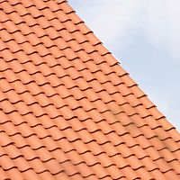 Interlocking roof tile EDEN flatclayred