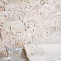 Travertine wall cladding CLASSIC SPLIT FACEinterioroutdoortextured