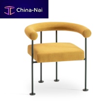 Contemporary chair Qua-ndo P M TSindoorfabricsynthetic leather