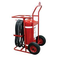 Halon fire extinguisher HP1026for airportfor aircraftwheel-mounted