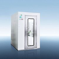 Decontamination shower air