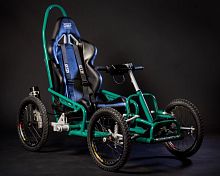 Electric wheelchair Axess e3all-terrainsportheight-adjustable
