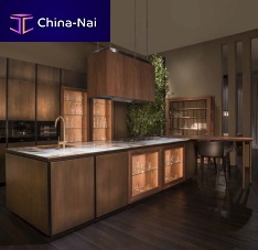 Contemporary kitchen LABIRINTOsteelaluminumbrass