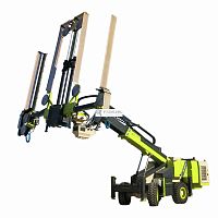 Telescopic sawing machine ELECTRAdiamond wirefor stone and concretebuilding site