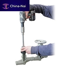 Ball valve lapping machine POLIR C2.5