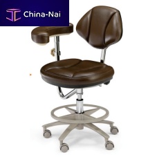 Dental stool GD-DTS09height-adjustablewith armrestswith backrest