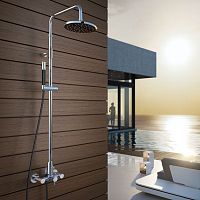 Commercial shower column WATERLINE : W083.Ewith hand shower