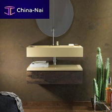 Contemporary bathroom cabinet SLIM SOLIDhomewoodenwall-mounted