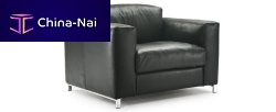 Contemporary armchair PASSIONleather