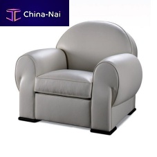 Traditional club chair EMILEleather