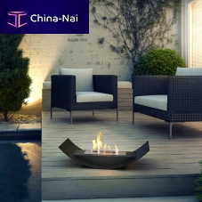 Steel bioethanol burner BIOMISA/TVcontemporarydecorativefree-standing