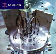 Blown film extrusion die