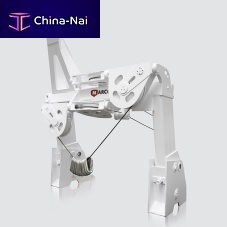 Ship davit hydraulicretractable