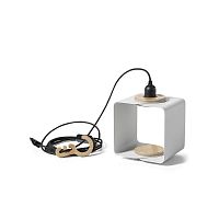 Pendant lamp LAMPANIAfloor-standingaluminumoak