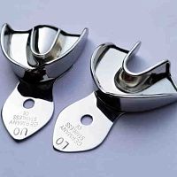 Partial denture dental impression tray 19-97-0XX Seriesfor complete denturesadjustablecustom